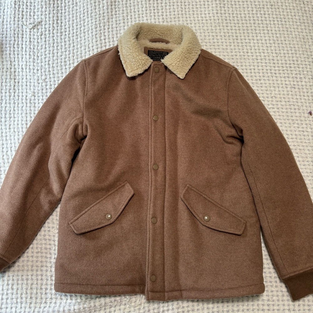 Wool & Sherpa Jacket